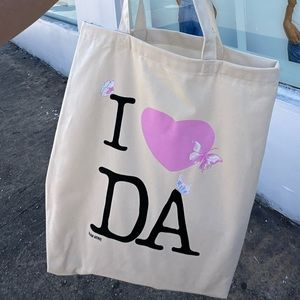 Djerf Avenue Exclusive Tote Bag- I heart DA